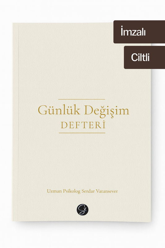 Günlük Değişim Defteri Ciltli - İmzalı